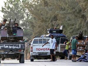 Fighters loyal to Government of National Accord, south of Tripoli (AFP/File photo)
