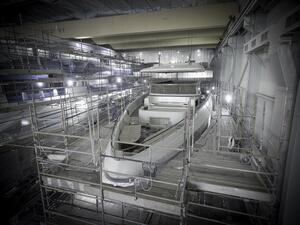 جلف كرافت تعلن آخر المستجدات المتعلقة ببناء أحدث يخوتها السوبر ماجستي 120