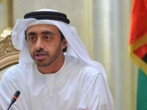 UAE Minister for Foreign Affairs Sheikh Abdullah Bin Zayed Bin Sultan Al Nahyan (Twitter)