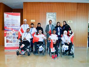 Al Bustan Centre & Residence hosts Fazza Boccia Regional Open 2019 participants 