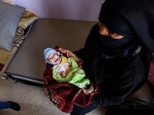 at least 1,000 children die every day. Some 6,000 women have lost their lives as a result of complications either during pregnancy or childbirth. (AFP)