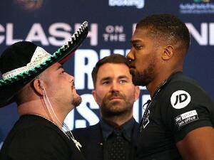 SuperSport is disappointed that it will no longer be able to screen the heavyweight championship fight between Anthony Joshua and Andy Ruiz (Twitter)