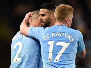 محرز يتألق ويقود مان سيتي للفوز على فريقه السابق