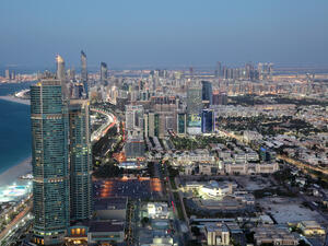 City of Abu Dhabi at dusk, United Arab Emirates. (Shutterstock/ File Photo)