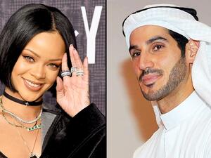 ريهانا وحسن جميل