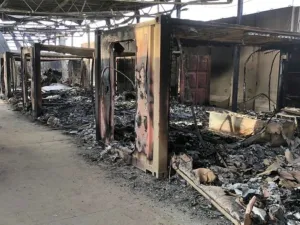 تعرضت القاعدة الواقعة في محافظة الأنبار، لوابل من الصواريخ الإيرانية الأربعاء الماضي،