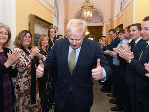 Britain's Prime Minister and Conservative Party leader Boris Johnson (AFP=)(SA