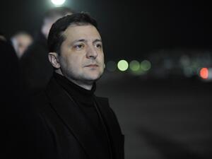 Ukrainian President Volodymyr Zelensky (AFP)