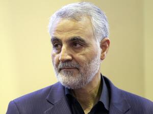 Commander of the Iranian Revolutionary Guard's Quds Force, Gen. Qasem Soleimani (AFP)