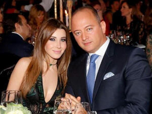 نانسي عجرم وزوجها فادي الهاشم