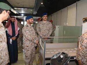 The initiative is the first to allow women to climb the ladder towards senior ranks. (Saudi defense ministry)