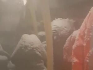 Norilsk is one of the northernmost cities in the world and one of the coldest permanently inhabited places on the planet, experiencing nine months of winter per year. (The Serbian Times)