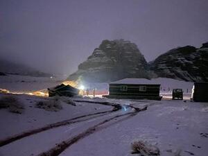 Skiing Attracts Saudis to Tabuk. (Twitter)