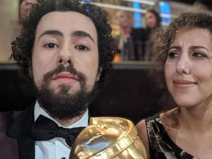 "Well yeah, so I would like to thank my God, Allahu Akbar" (source: @ramy Instagram)