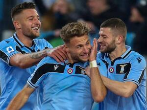 إيموبيلي يقود لاتسيو للفوز