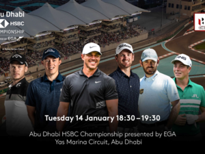 The image of (l to r) Danny Willett, Matthew Fitzpatrick, Brooks Koepka, Bernd Wiesberger, Louis Oosthuizen, and Viktor Hovland