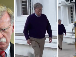 The Internet Has a Serious Question: Is This Man Walking Around Doha in a Video Actually John Bolton?