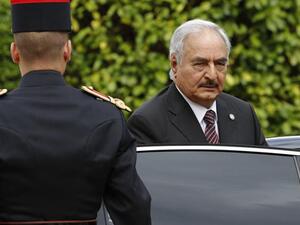 LNA commander Khalifa Haftar. (AFP)