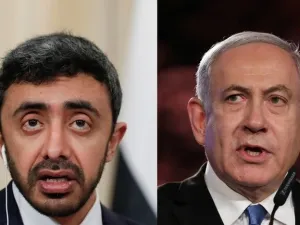 ‏رئيس الوزراء الإسرائيلي، بنيامين نتنياهو يرحب بمحتوى تغريدة نشرها وزير الخارجية الإماراتي، عبد الله بن زايد