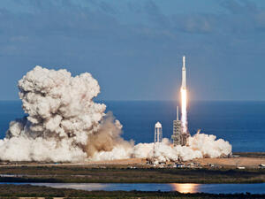 Rocket launch. Elements of this image furnished by NASA. (Shutterstock/ File Photo)