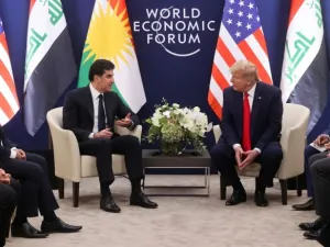 دونالد ترامب يلتقي نتشيرفان بارزاني رئيس كردستان العراق