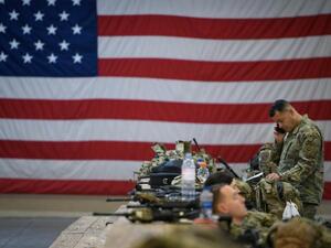 Sirens immediately rang out at the American compound in Baghdad hosting both diplomats and troops, sources there told AFP. (AFP/ File)