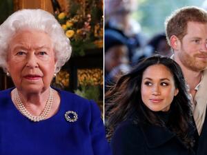 الأمير هاري وميغان ماركل والملكة 