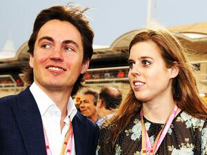 الأميرة بياتريس وخطيبها 