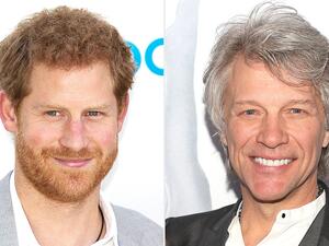 بون جوفي والأمير هاري