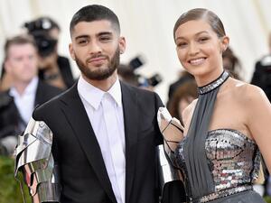 جيجي حديد ومالك زين