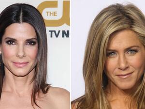 جينيفر أنيستون وساندرا بولوك 