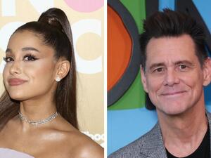 جيم كاري وآريانا غراندي