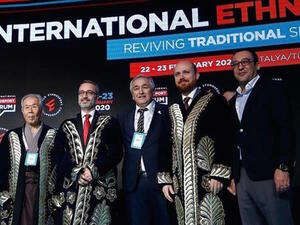 Top officials of World Ethnosport Confederation stress value of nurturing love for traditional sports in future generations (Photo: AA)