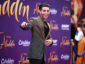 Egyptian-Canadaian star Mena Massoud expected to star as the Agrabah prince once again. (AFP)