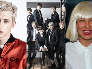 سيا وفرقة BTS