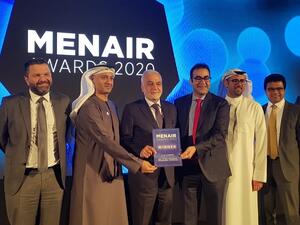 تكريم شركة أبوظبي الوطنية للتأمين على جهودها المتميزة في قطاع التأمين  في الإمارات العربية المتحدة ومساهمتها الرائدة في مجال المسؤولية الاجتماعية