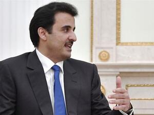 Qatar's Emir Sheikh Tamim bin Hamad Al Thani  (Twitter)