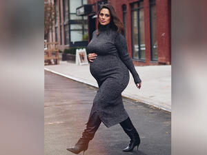 Ashley previously admitted she feels "grateful" after becoming a first time mother