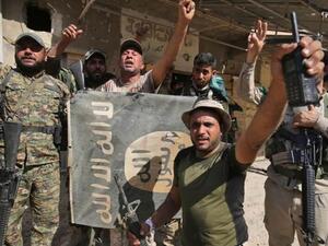 Hashd al-Shaabi fighters in Tal Afar. (AFP/File photo)