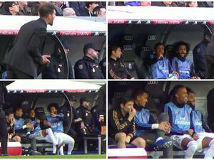 مارسيلو وإيدير يسخران من سيميوني