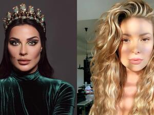 Pamela El Kik renewed her attack on her fellow actress Nadine Nassib Njeim (source: @pamelaelkik and @nadine.nassib.njeim Instagram)