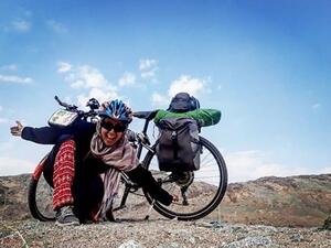 Cyclist Sara Haba (Instagram)