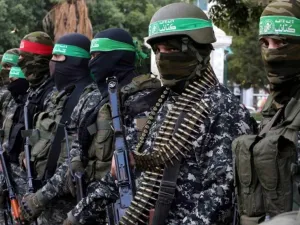 مقاتلون من حركة حماس
