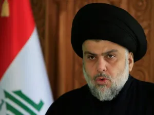 زعيم التيار الصدري في العراق، مقتدى الصدر