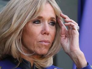 French First Lady Brigitte Macron (Twitter)