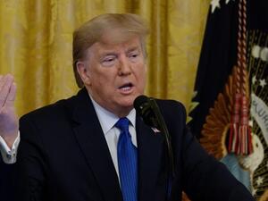  الرئيس الأمريكي دونالد ترامب
