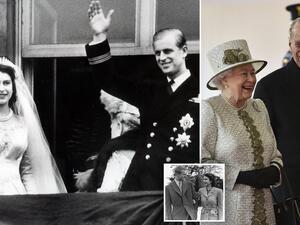 الملكة إليزابيث والأمير فيليب