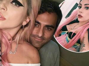 ليدي غاغا وحبيبها 