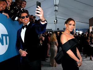 جينيفر لوبيز وأليكس رودريغيز