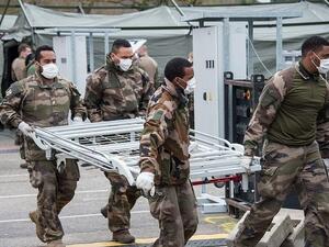 Military field hospitals (AFP)